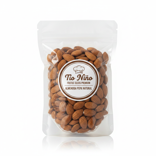 Bolsa de almendras pepa natural Tío Nino