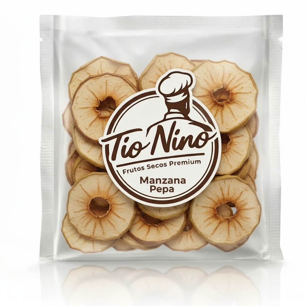 Bolsa de manzana deshidratada Tío Nino