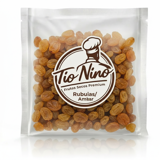 Bolsa de pasas rubias ámbar Tío Nino