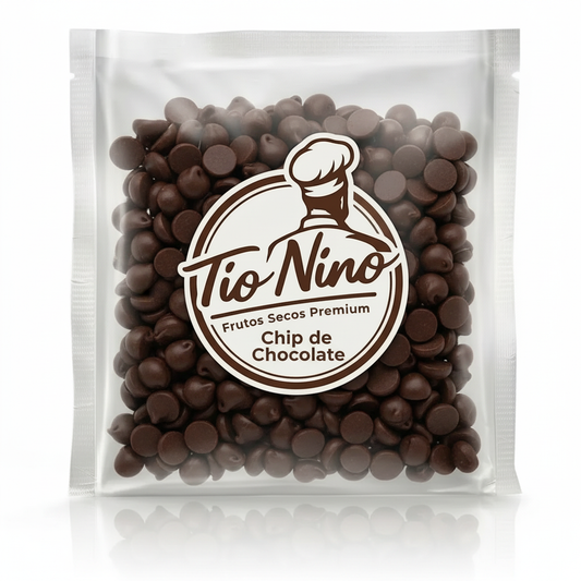 Bolsa de chips de chocolate Caravella Tío Nino