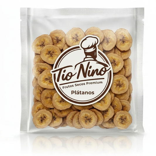 Bolsa de plátanos deshidratados Tío Nino
