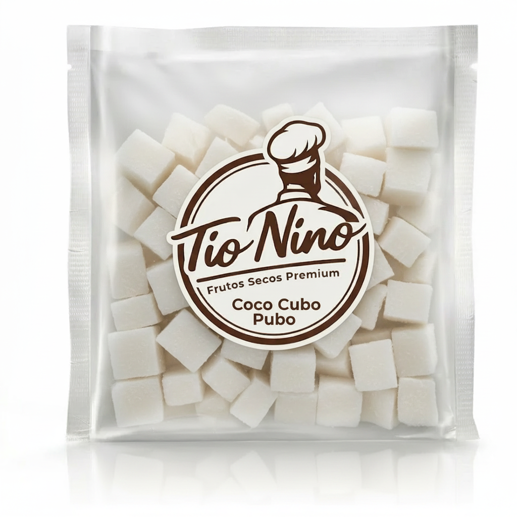 Bolsa de coco cubo deshidratado Tío Nino